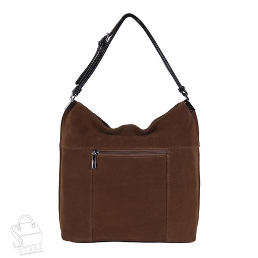 Сумка женская кожаная 99505AA brown Velina Fabbiano-Safenta