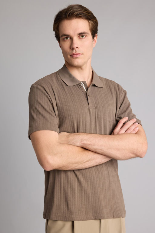 Pamuklu Regular Fit Polo Ti__rt - Defacto фото 3