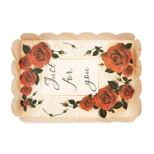 Цена за 5 шт. Коробка для печенья «С любовью», 22×15×3 см