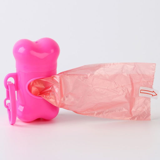 Контейнер с пакетами для уборки за собаками Я милашка (рулон 15 шт) - Пушистое счастье фото 6