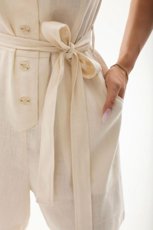 Комбинезон Golden Valley 1098 молочный  фото 4