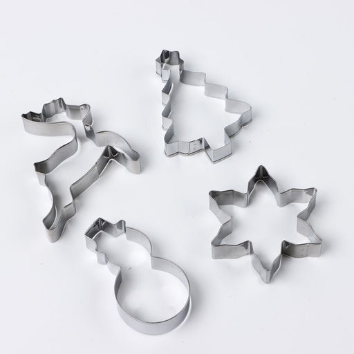 Формы для выпечки новогодние Уютная сказка, 4 шт.