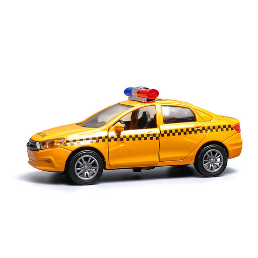 Такси инерционная машинка вид А die-cast , 1:32