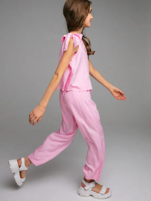 PlayToday / Полукомбинезон текстильный для девочек  фото 2