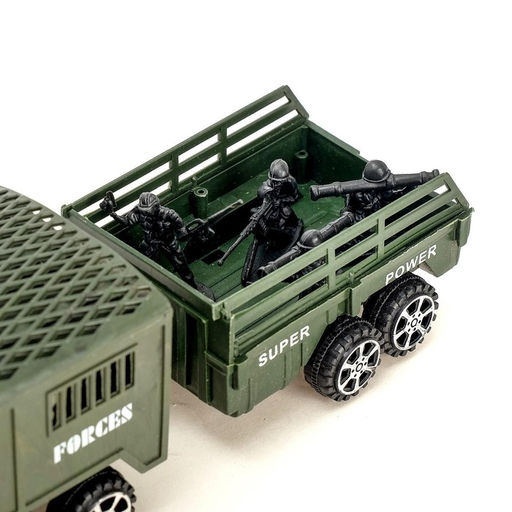 Машина инерционная Армия, с прицепом, МИКС - Simaland фото 5