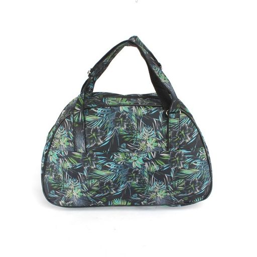 Сумка дорожная Дизайн-Фитнес (малый) -Xtreme, 1отд, 1внеш карм, серый/зеленый (цветы) 249802 - Bobo фото 2