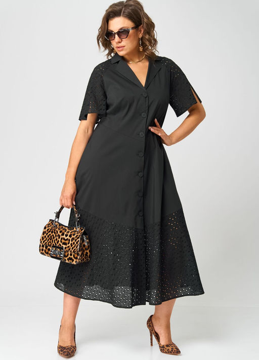 Платье EVA GRANT 7216 черный