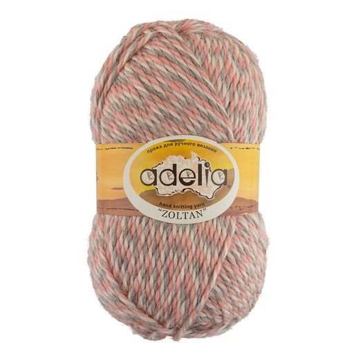 Пряжа ADELIA ZOLTAN 100% шерсть 5 шт. х 100 г 115 м  5 м