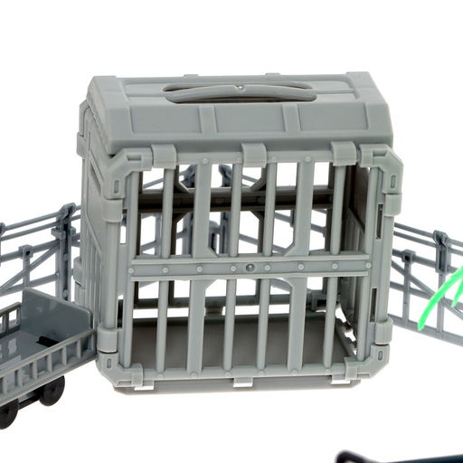 Игровой набор «Ферма», парковка для машин, амбар, вольеры, транспорт, животные