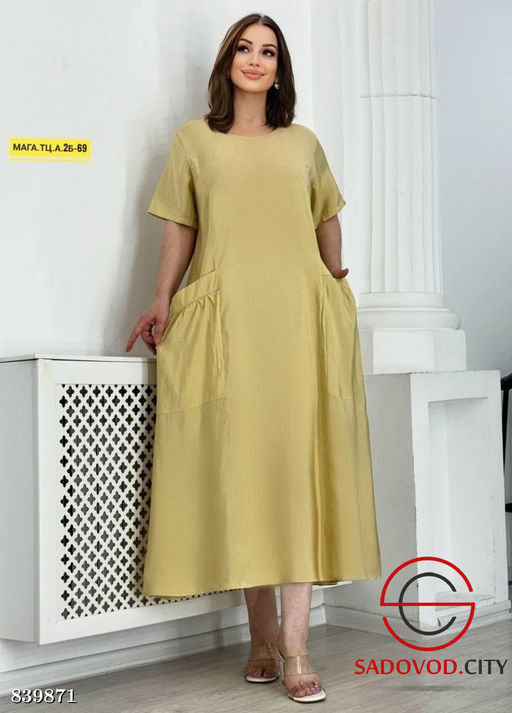 Платье женское однотонное - Bruno фото 6