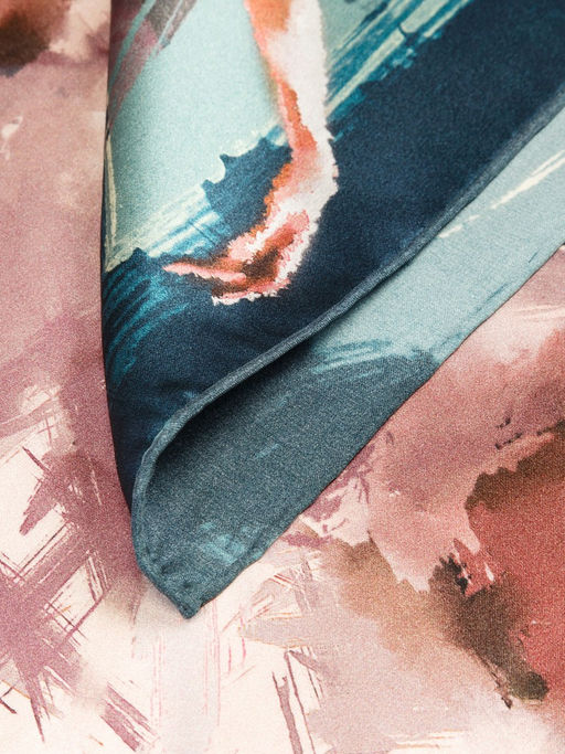 Платок жен. шелк 86х86 SS03-8233-14