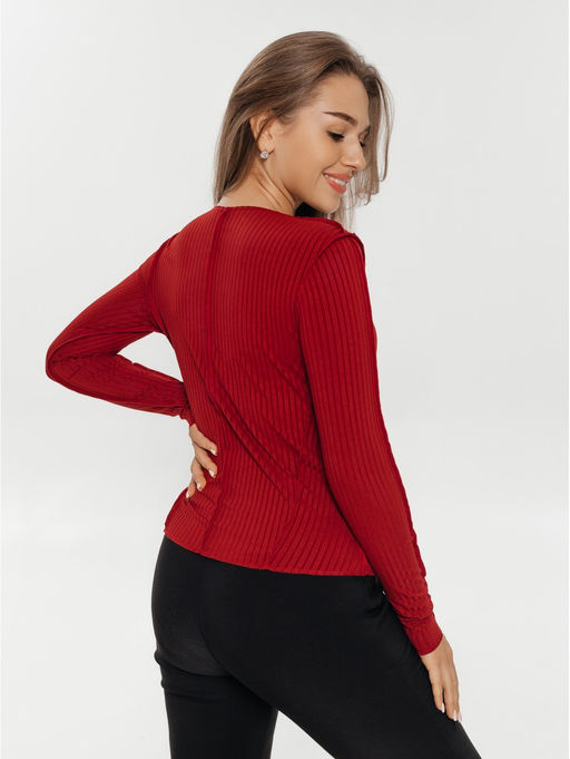 Лонгслив женский Эмма (черный) - Lovetex фото 29