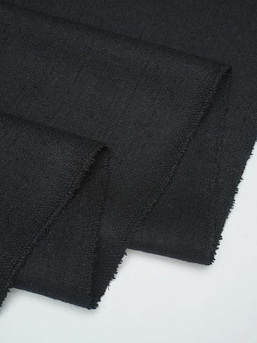 Шерсть костюмная Твид цв.Черный, ш.1.45м, шерсть-50%, п/э-50%, 250гр/м.кв - Купава фото 13