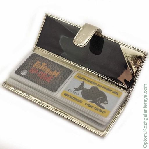 Женская кожаная визитница Sergio Valentini СВ 8139-075  фото 7