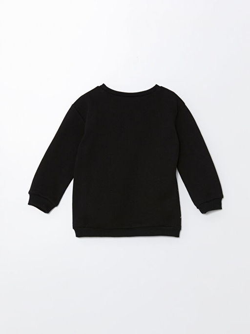 Bisiklet Yaka Uzun Kollu Bask?l? Erkek Bebek Sweatshirt - Waikiki фото 3