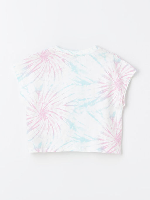 Bisiklet Yaka K?sa Kollu K?z ?ocuk Ti??rt ve ?ort - Waikiki фото 3