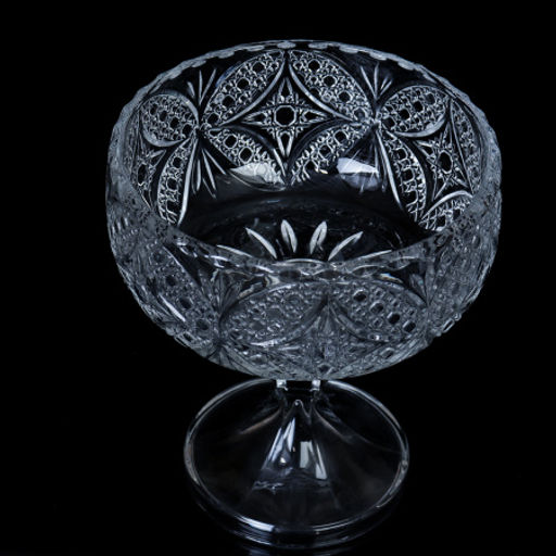 Ваза для сервировки 600 мл на ножке / W509/1 /уп 16/ Бабочка - ГалеонТрейд фото 5