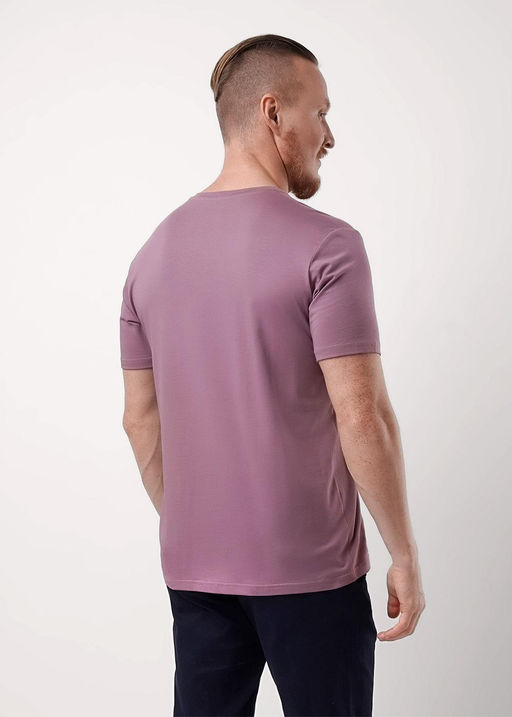 CLE Футболка муж. 552468/10гг т.розовый - Clever wear фото 2
