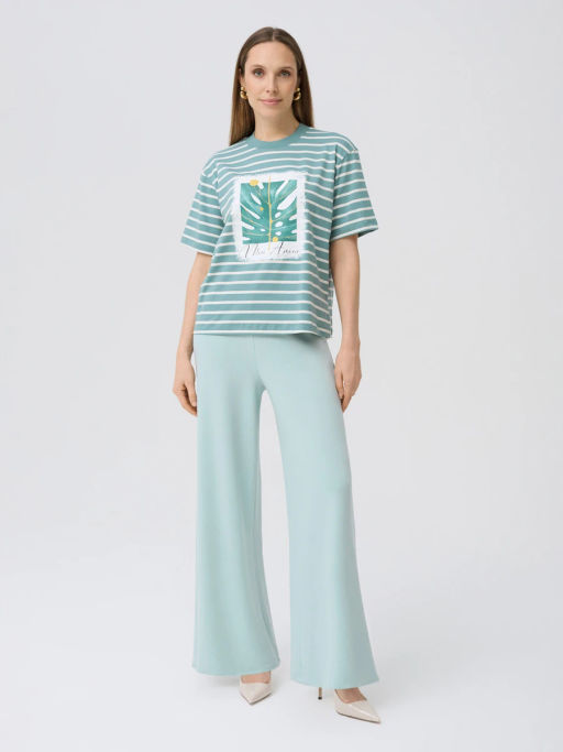 Футболка с принтом ANTIGA