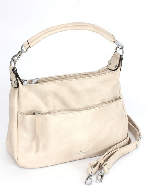 Сумка женская искусственная кожа VSH-V-0247, 2отд, плечевой ремень, бежевый SALE 264513 - Adelia фото 5