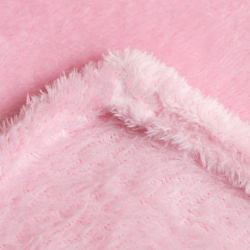 Плед Этель, 130х175 см, розовый 100% п/э  фото 4