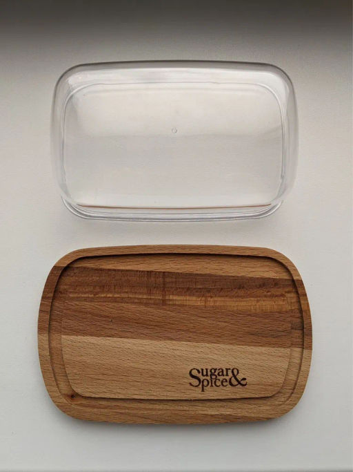 Масленка Sugar&Spice Rosemary деревянная SE104712996 - Пластик репаблик фото 3