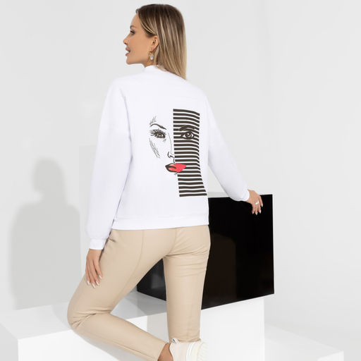 Бомбер Круизные мечты (вайт, нью) - Charutti фото 2