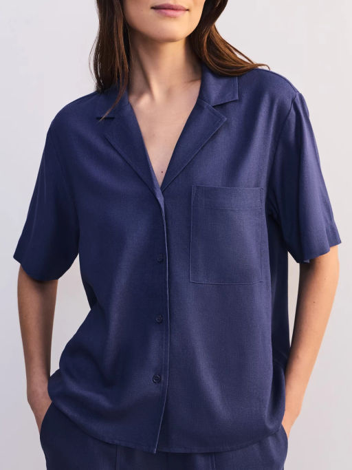 Льняная блуза прямого кроя ZR2605012002-162 / Zarina