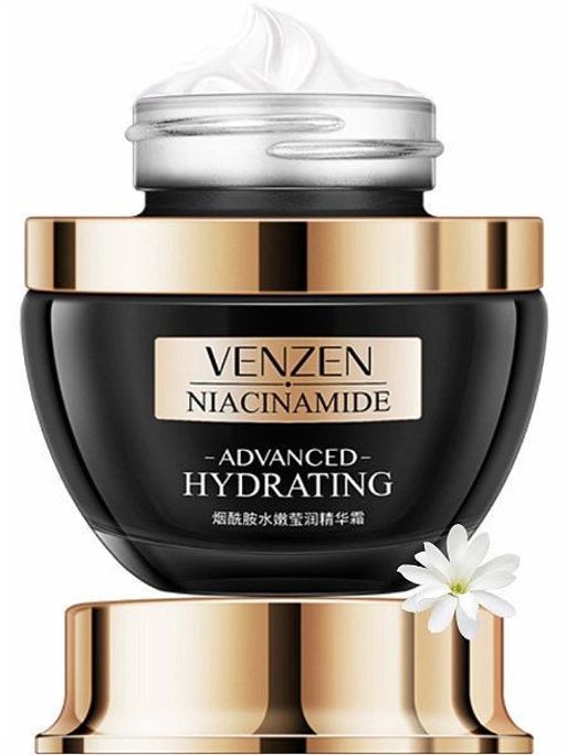 Омолаживающий крем для лица с ниацинамидом и витамином E, глубокое увлажнение и питание, 50 мл VENZE