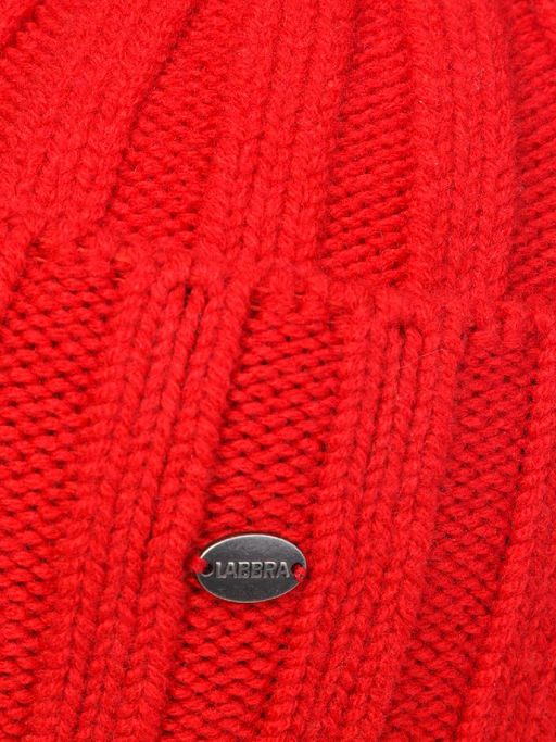 Шапка жен. шерсть+акр LB-N88062 red - Labbra фото 3