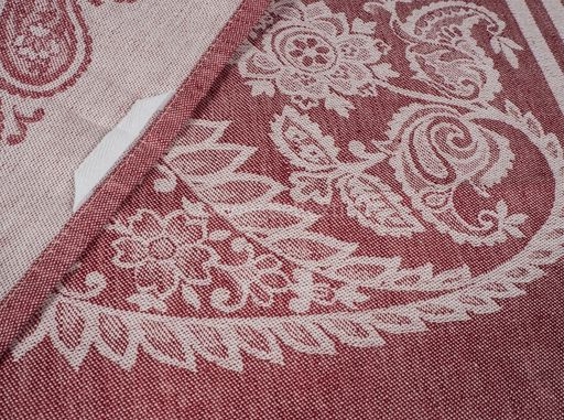 7с-128ЯК 50*70 Полотенце "Султан" цв. бордо