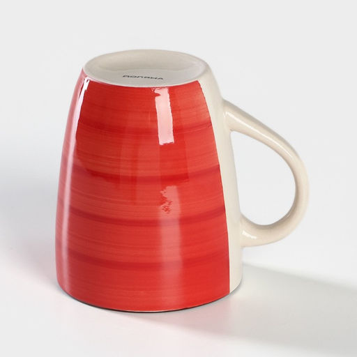 Кружка Доляна «Морской мир», 360 мл, керамика, красная