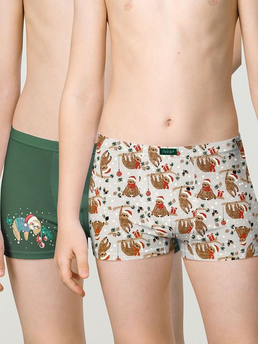 Уценка Pelican 2шт. в упаковке BUHB4309(2) трусы для мальчиков