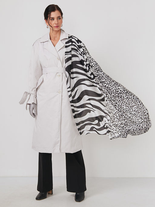 Большой, мягкий, тонкий и очень нежный двусторонний палантин - Tantino фото 3