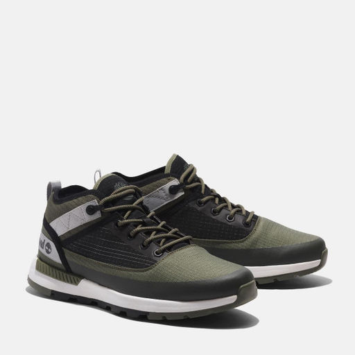 Мужские кроссовки для активного отдыха Timberland Field Trekker Mid Fabric зеленые  фото 4