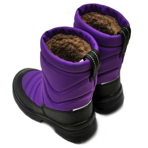 Зимние сапоги Nordman Lumi на липучке бордовые  фото 18