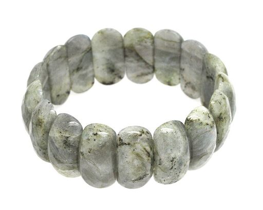 Браслет, лабрадорит, С-400гран