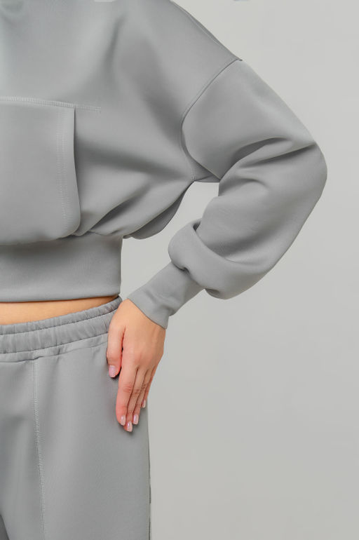 Арт. 2806 Костюм с брюками женский 42-48 (4 шт) Цвет:серый - Калинка фото 7