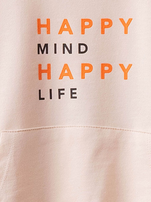 Bisiklet Yaka Bask?l? Uzun Kollu K?z ?ocuk Sweatshirt - Waikiki фото 3