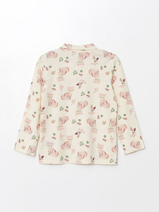 G?mlek Yaka Uzun Kollu K?z Bebek Pijama Tak?m? - Waikiki фото 3