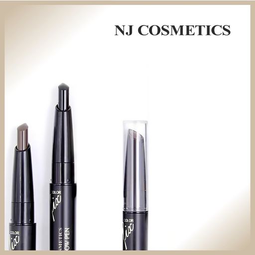 NJ Cosmetics/ Карандаш для бровей, тон 101 light coffe - Sadoer фото 5