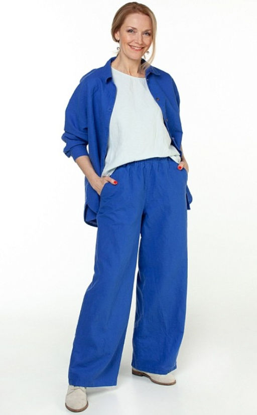 Умягченный лен 100% брюки