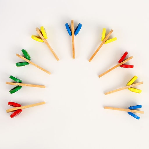 Игрушка музыкальная Колотушка малая, цвета МИКС - Лесная мастерская фото 4