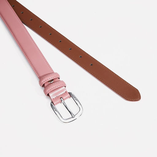 Ремень женский, ширина 3 см, винт, пряжка металл, цвет розовый - Simaland фото 2