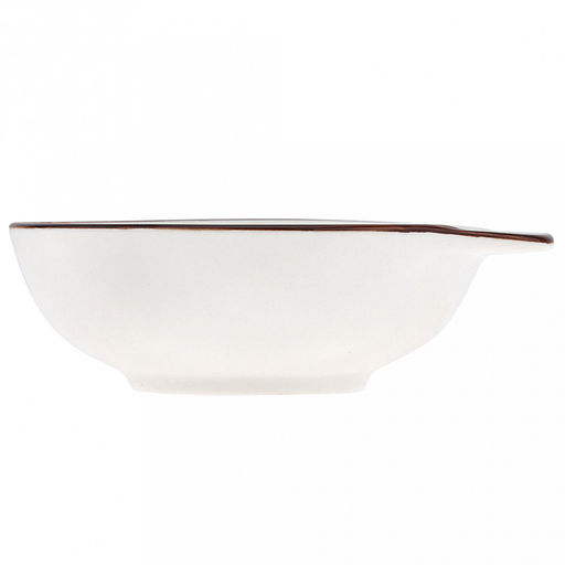 Символ любви Салатник фарфоровый 180мл, 12,6х10,8х3,9см, с деколью, отводка (Китай) - Домашняя мода фото 3