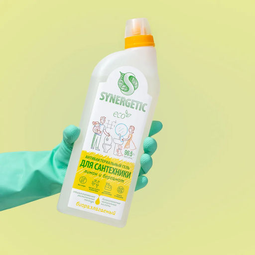 Гель для сантехники «Кристальная чистота», 0,7л - Synergetic фото 3