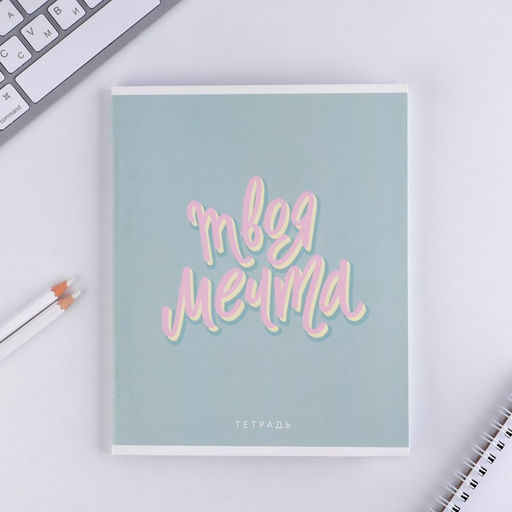 Тетрадь А5, 48 л на скрепке МИКС Шрифтовые для девчонок, обложка мелованный картон 230 гр., внутренний блок №1 в клетку 80 гр., белизна 96% - Artfox study фото 21