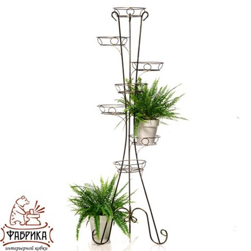 Подставка для цветов Классика 18-107 на 7 цветов - Фабрика интерьерной ковки фото 3