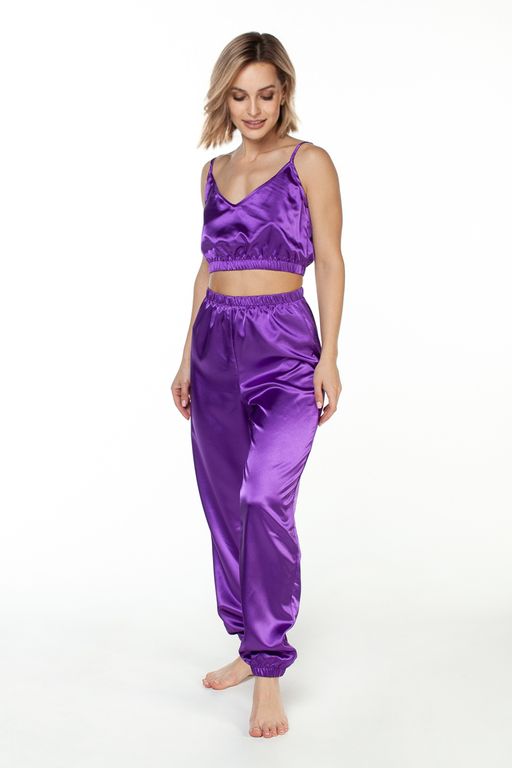 Топ женский атлас 800/05/Баклажановый - Rise фото 23