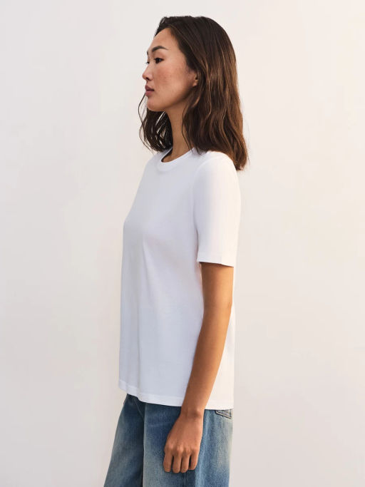 Базовая футболка из хлопка REGULAR0526-1 / Zarina